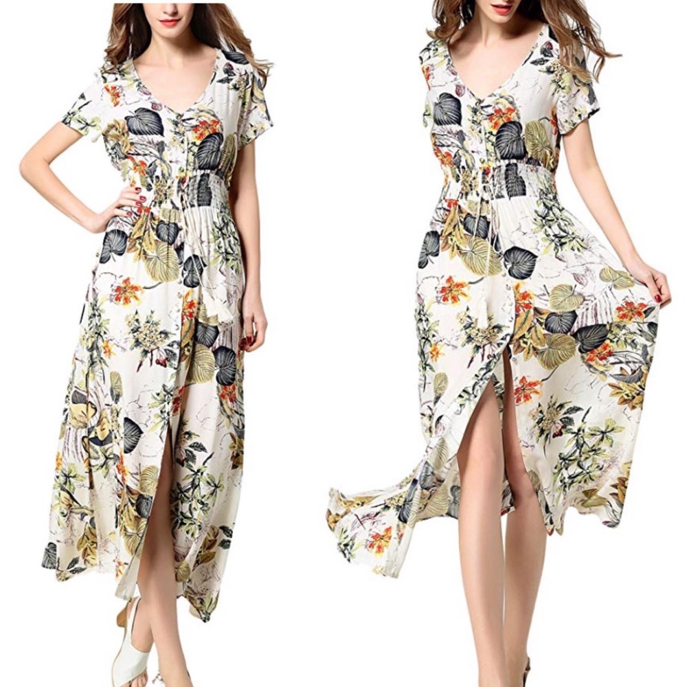 NWT Aranee Floral Maxi Dress